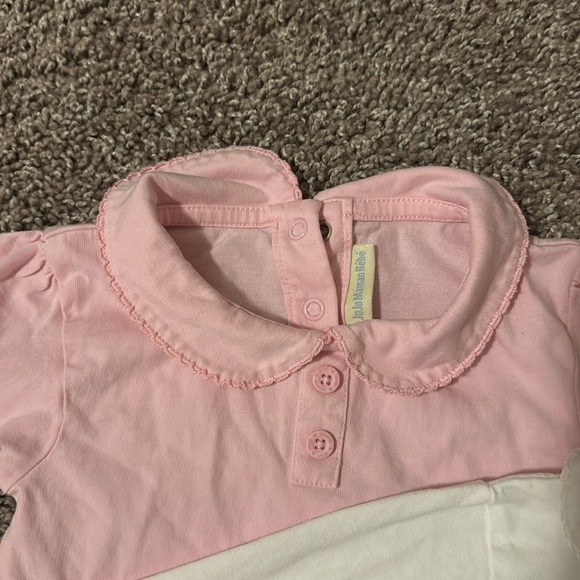 Kids bundle long sleeve short and onsie by JoJo Maman Bebe size 18-24 - Picture 3 of 6